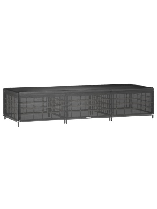 Plachta na zahradní lehátko s 12 očky 205x75x40 cm polyethylen