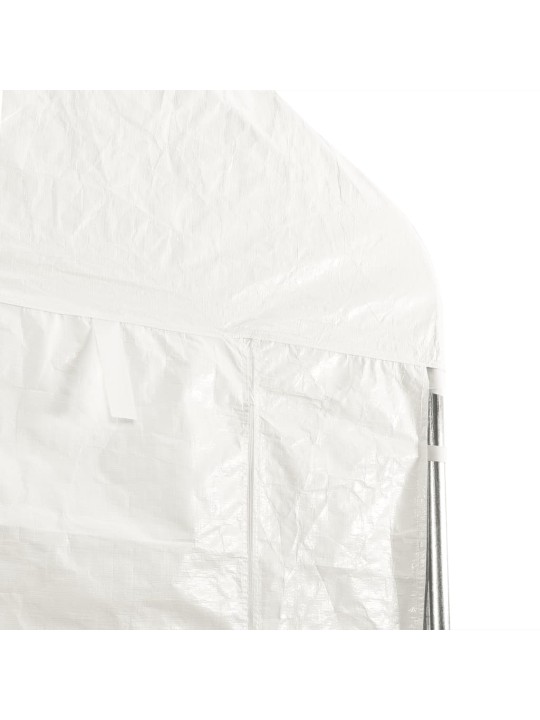 Altán se střechou bílý 11,15 x 5,88 x 3,75 m polyethylen