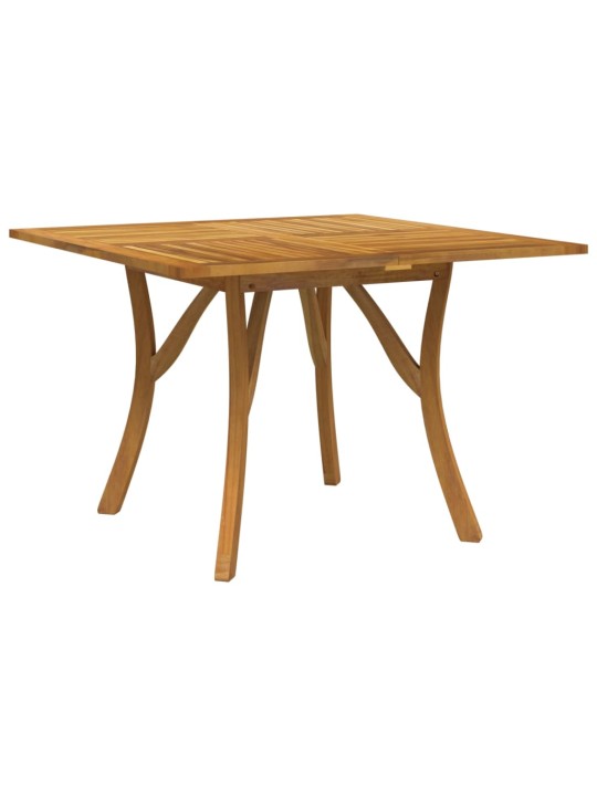 Zahradní stůl 110 x 110 x 75 cm masivní akáciové dřevo