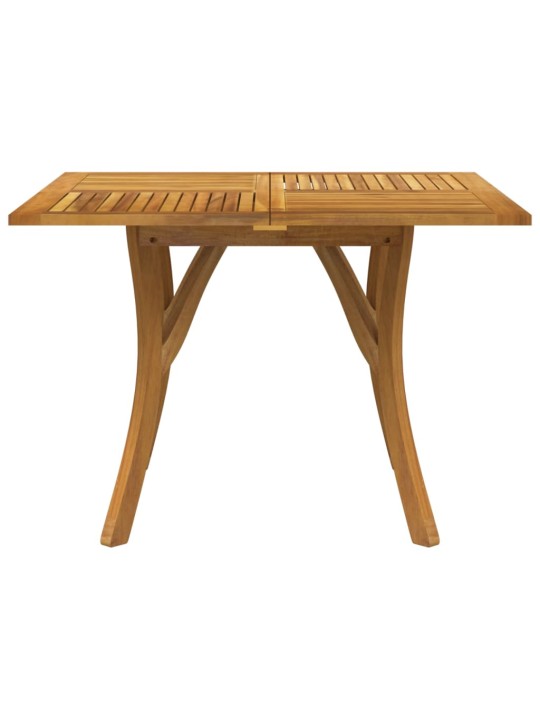 Zahradní stůl 110 x 110 x 75 cm masivní akáciové dřevo