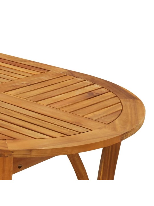 Zahradní stůl 150 x 90 x 75 cm masivní akáciové dřevo