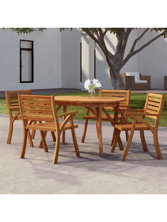 Zahradní stůl 150 x 90 x 75 cm masivní akáciové dřevo