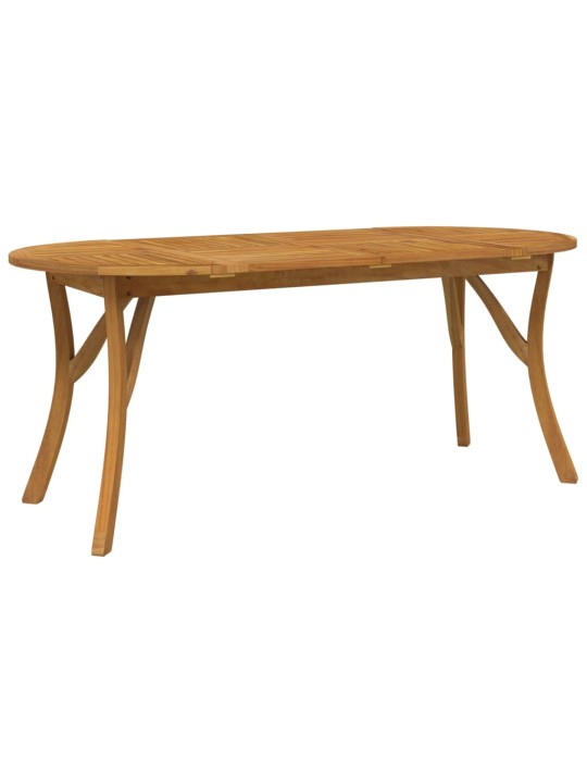 Zahradní stůl 200 x 90 x 75 cm masivní akáciové dřevo