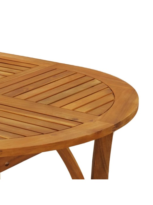 Zahradní stůl 200 x 90 x 75 cm masivní akáciové dřevo