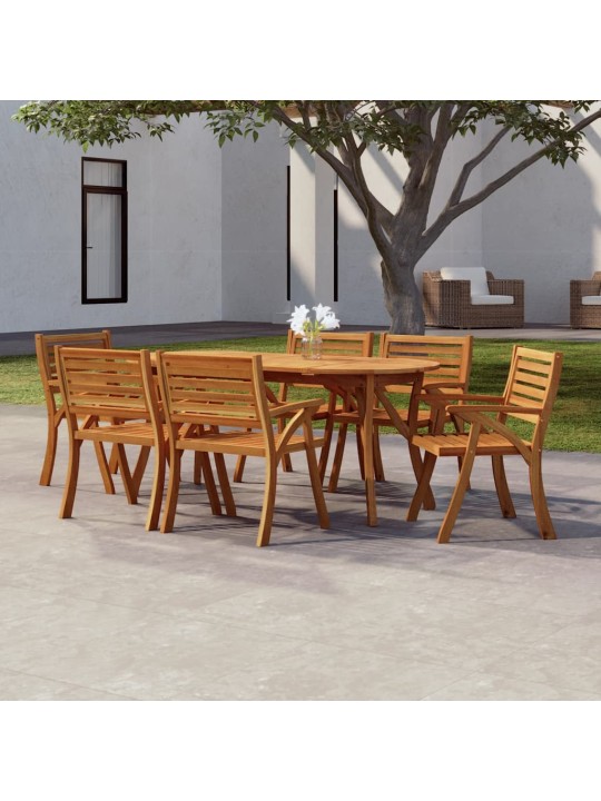 Zahradní stůl 200 x 90 x 75 cm masivní akáciové dřevo