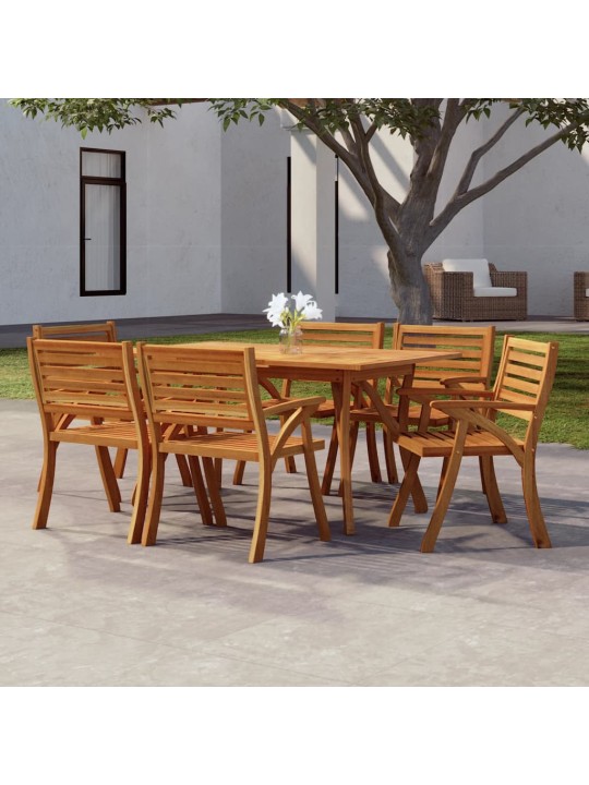 Zahradní stůl 150 x 90 x 75 cm masivní akáciové dřevo