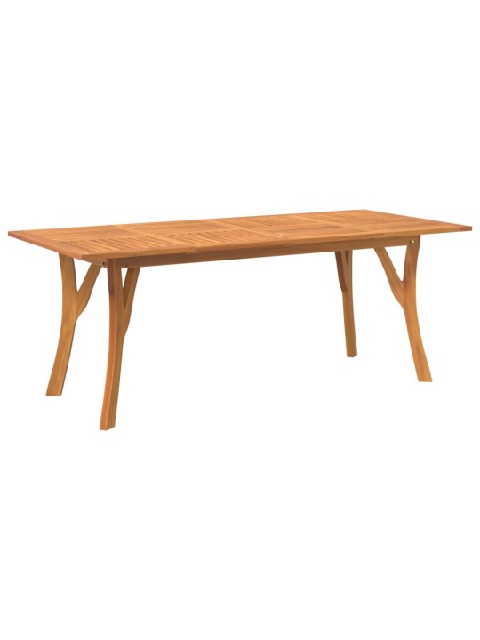 Zahradní stůl 200 x 90 x 75 cm masivní akáciové dřevo