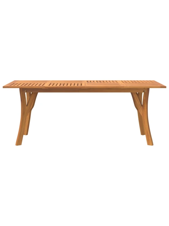 Zahradní stůl 200 x 90 x 75 cm masivní akáciové dřevo