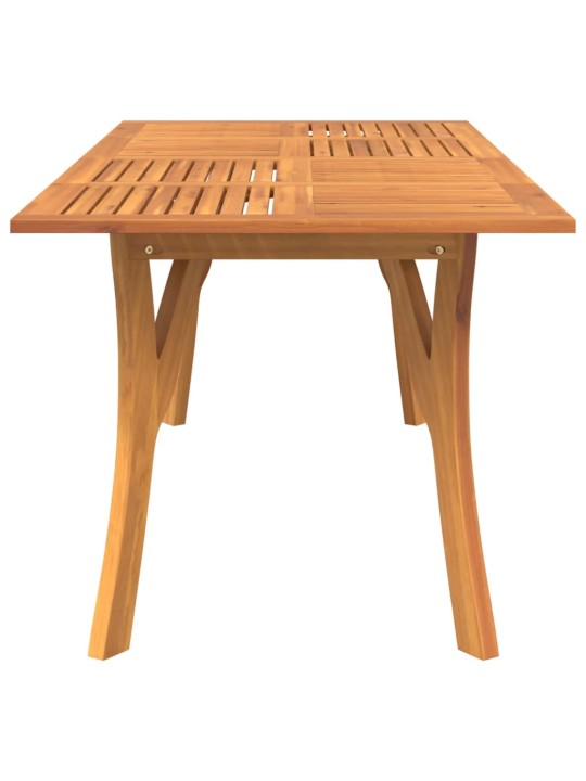 Zahradní stůl 200 x 90 x 75 cm masivní akáciové dřevo