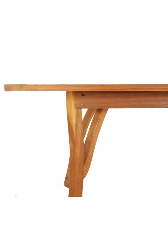Zahradní stůl 200 x 90 x 75 cm masivní akáciové dřevo