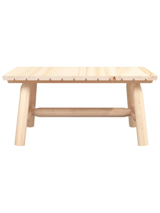 Konferenční stolek 90 x 50 x 41 cm masivní smrkové dřevo