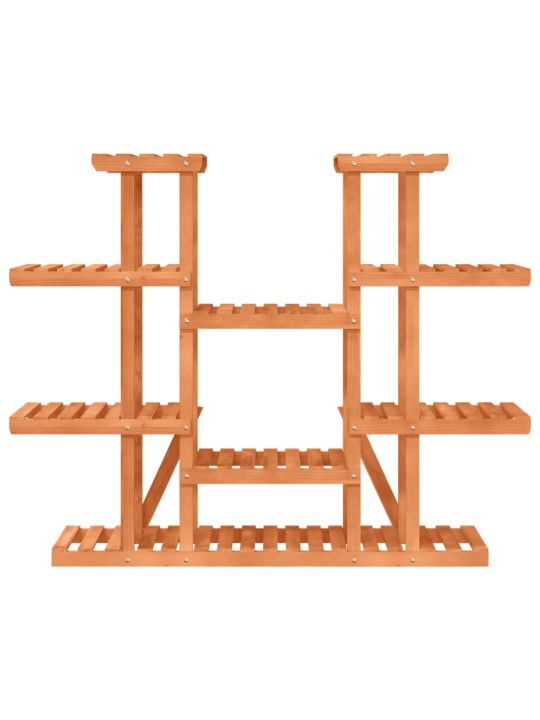 Stojan na květiny 110 x 25 x 110,5 cm masivní jedlové dřevo