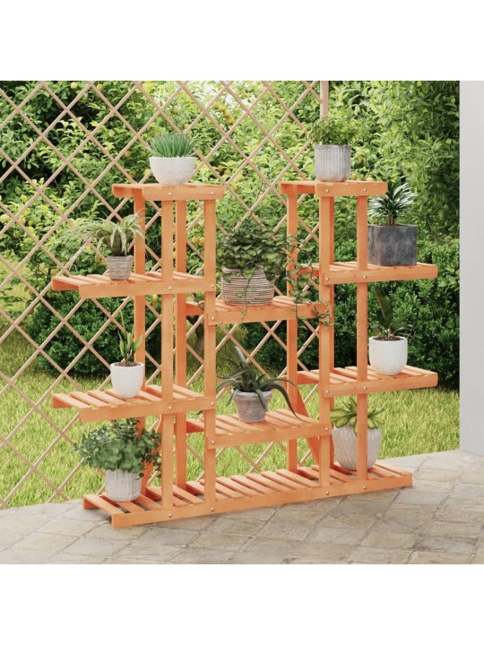 Stojan na květiny 110 x 25 x 110,5 cm masivní jedlové dřevo
