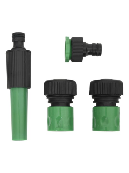 Zahradní hadice se sadou koncovek zelená 0,5" 50 m PVC