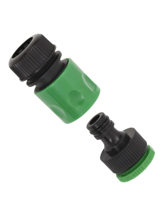 Zahradní hadice se sadou koncovek zelená 0,5" 50 m PVC
