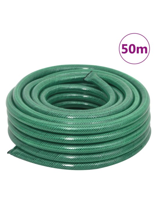 Zahradní hadice se sadou koncovek zelená 0,75" 50 m PVC