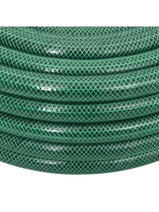 Zahradní hadice se sadou koncovek zelená 0,75" 50 m PVC