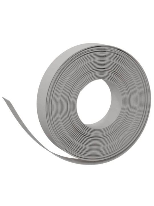 Travní lemy 2 ks šedé 10 m 10 cm polyethylen