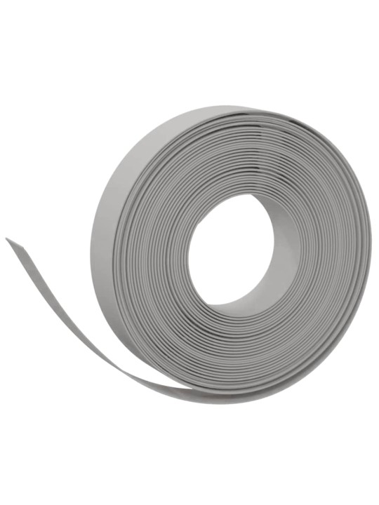 Travní lemy 3 ks šedé 10 m 10 cm polyethylen