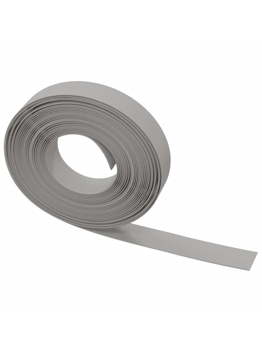 Travní lemy 3 ks šedé 10 m 10 cm polyethylen