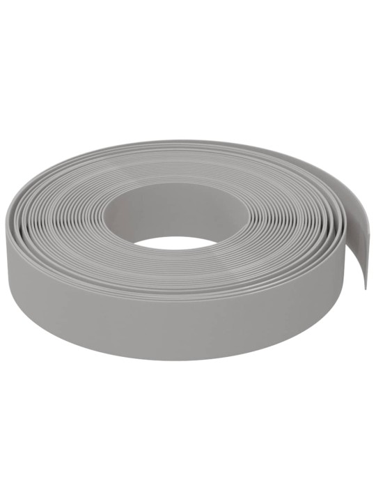 Travní lemy 3 ks šedé 10 m 10 cm polyethylen