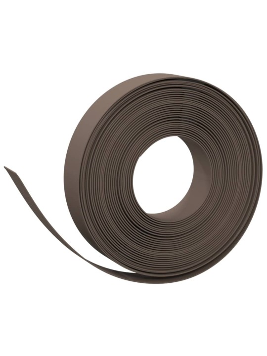 Travní lemy 4 ks hnědé 10 m 10 cm polyethylen