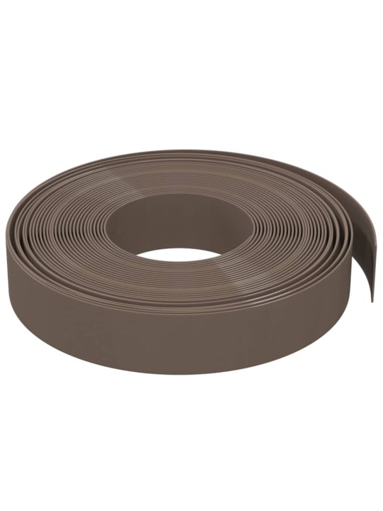 Travní lemy 4 ks hnědé 10 m 10 cm polyethylen