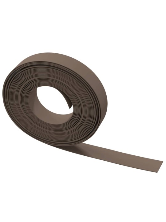 Travní lemy 4 ks hnědé 10 m 10 cm polyethylen