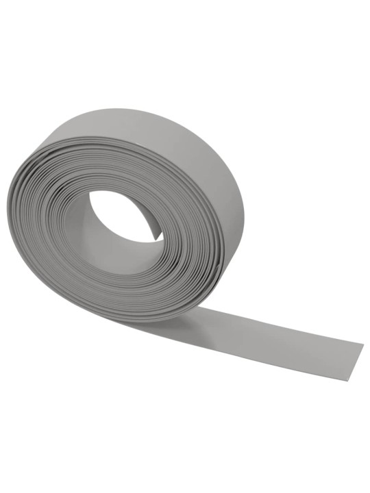 Travní lemy 5 ks šedé 10 m 15 cm polyethylen