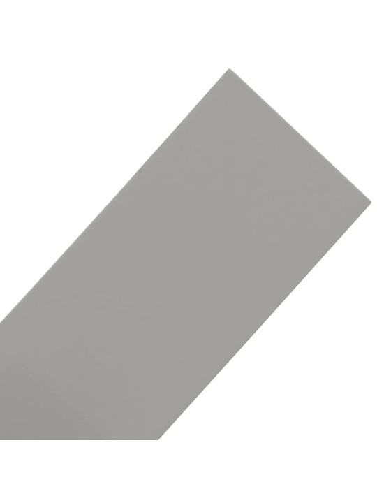 Travní lemy 5 ks šedé 10 m 15 cm polyethylen
