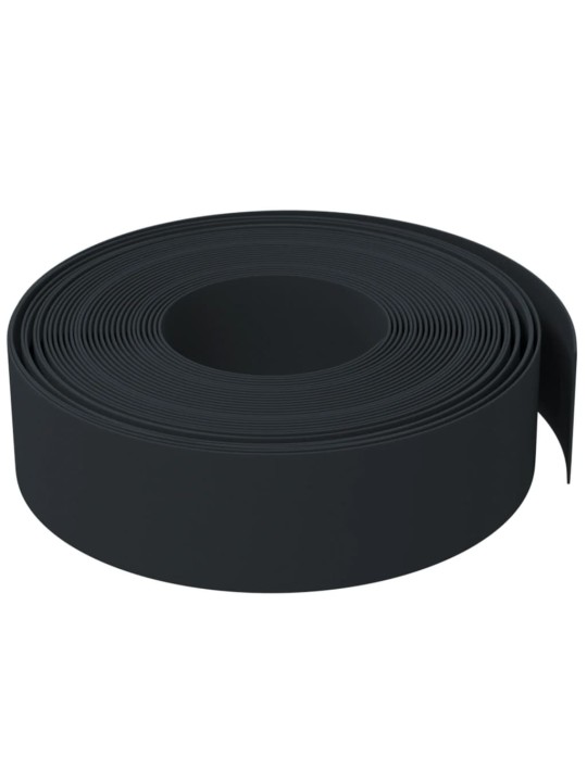Travní lemy 3 ks černé 10 m 15 cm polyethylen