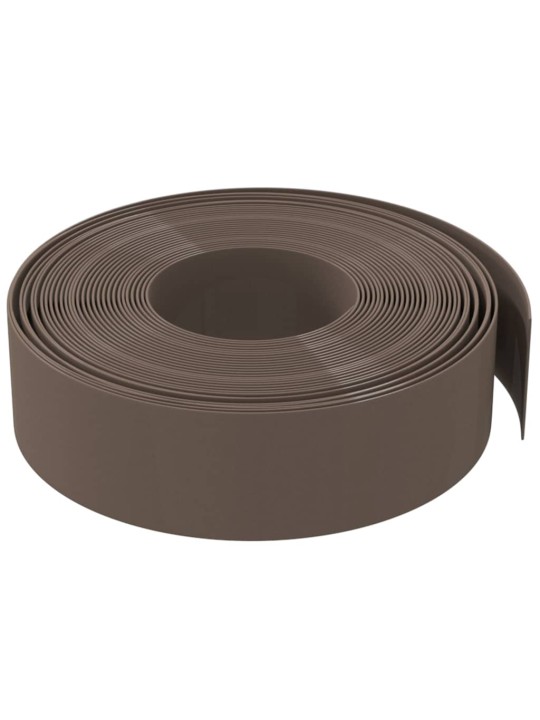 Travní lemy 4 ks hnědé 10 m 15 cm polyethylen