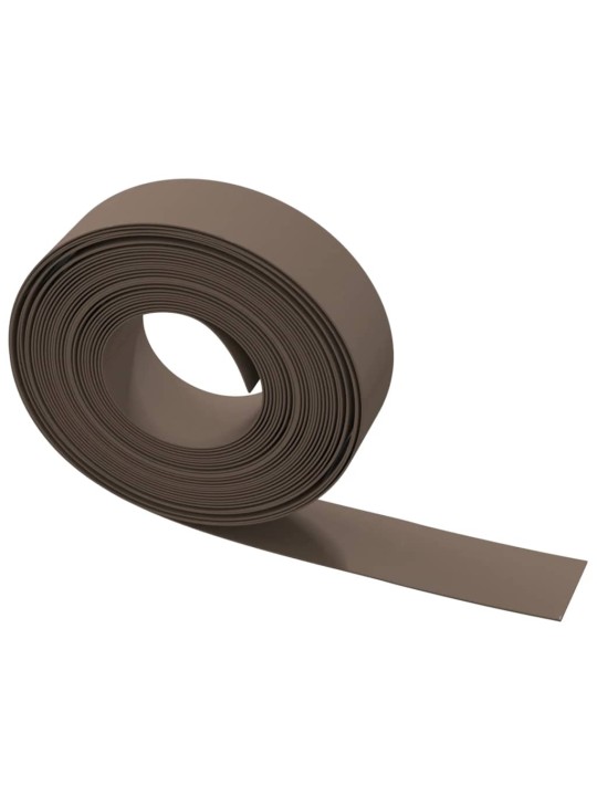 Travní lemy 4 ks hnědé 10 m 15 cm polyethylen