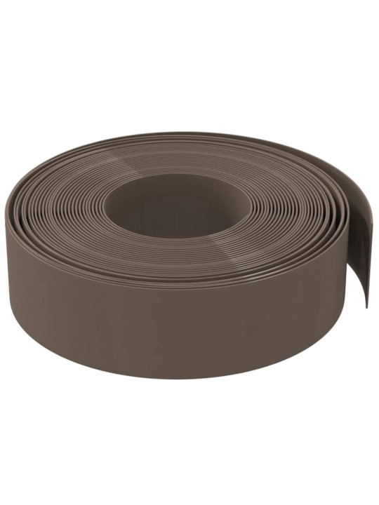 Travní lemy 5 ks hnědé 10 m 15 cm polyethylen