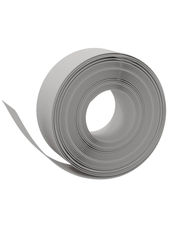 Travní lemy 3 ks šedé 10 m 20 cm polyethylen