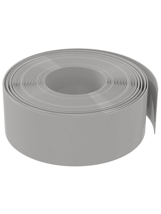 Travní lemy 3 ks šedé 10 m 20 cm polyethylen