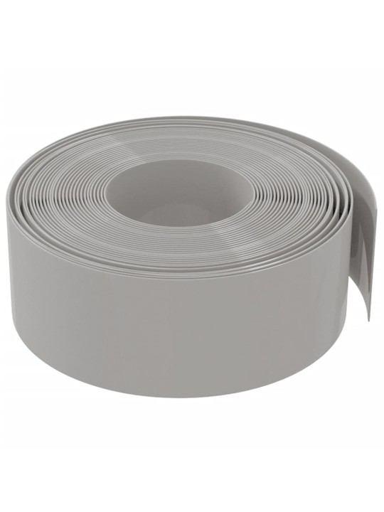 Travní lemy 5 ks šedé 10 m 20 cm polyethylen