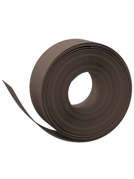 Travní lemy 2 ks hnědé 10 m 20 cm polyethylen