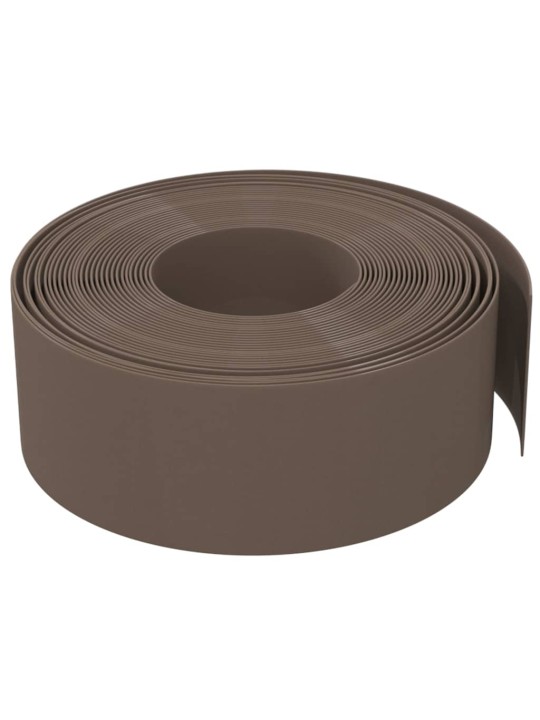 Travní lemy 2 ks hnědé 10 m 20 cm polyethylen