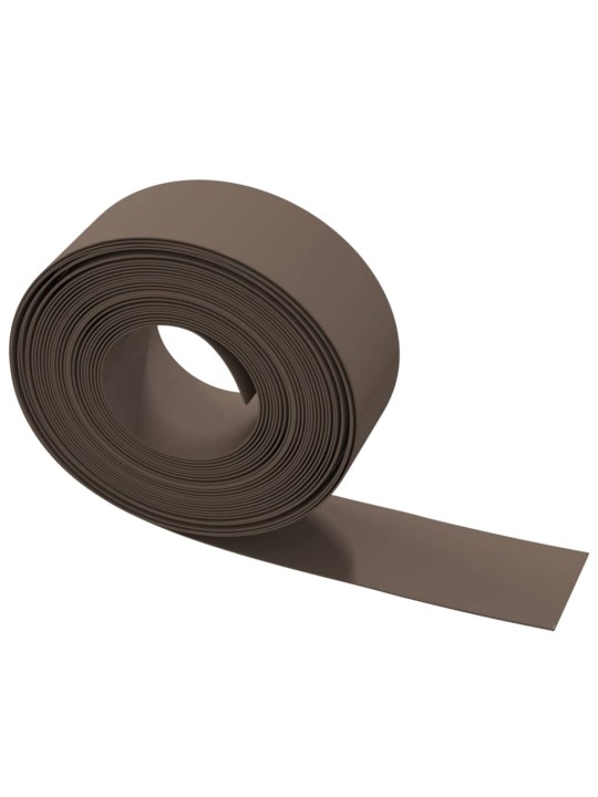 Travní lemy 2 ks hnědé 10 m 20 cm polyethylen