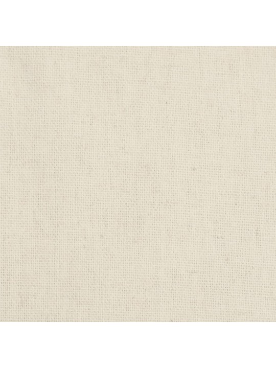 Nízké křeslo bez područek len design s knoflíky
