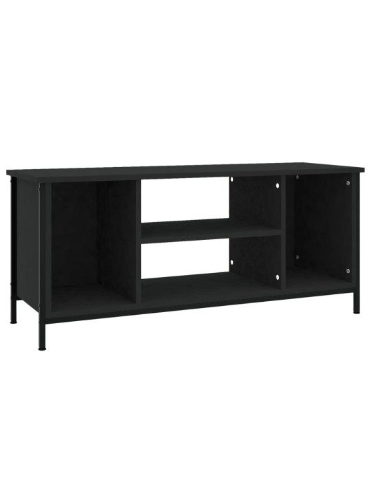 TV skříňka černá 102 x 35 x 45 cm kompozitní dřevo
