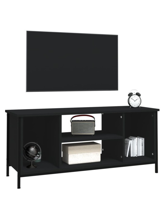 TV skříňka černá 102 x 35 x 45 cm kompozitní dřevo