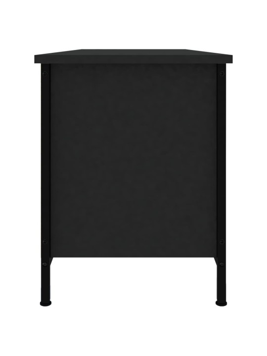 TV skříňka černá 102 x 35 x 45 cm kompozitní dřevo