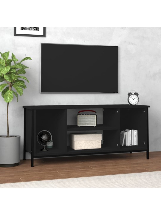 TV skříňka černá 102 x 35 x 45 cm kompozitní dřevo