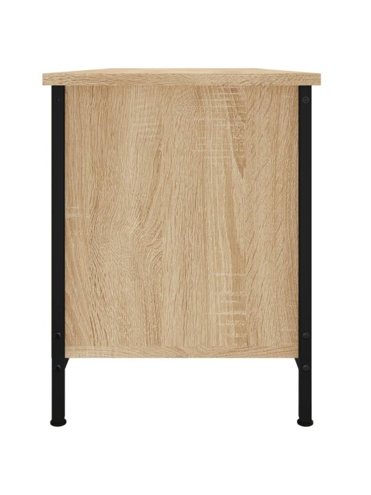 TV skříňka s dvířky dub sonoma 102x35x45 cm kompozitní dřevo