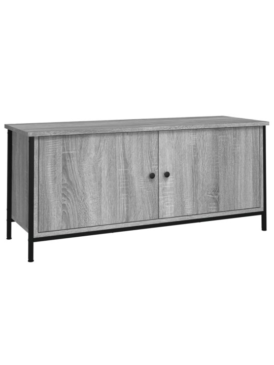 TV skříňka s dvířky šedá sonoma 102x35x45 cm kompozitní dřevo