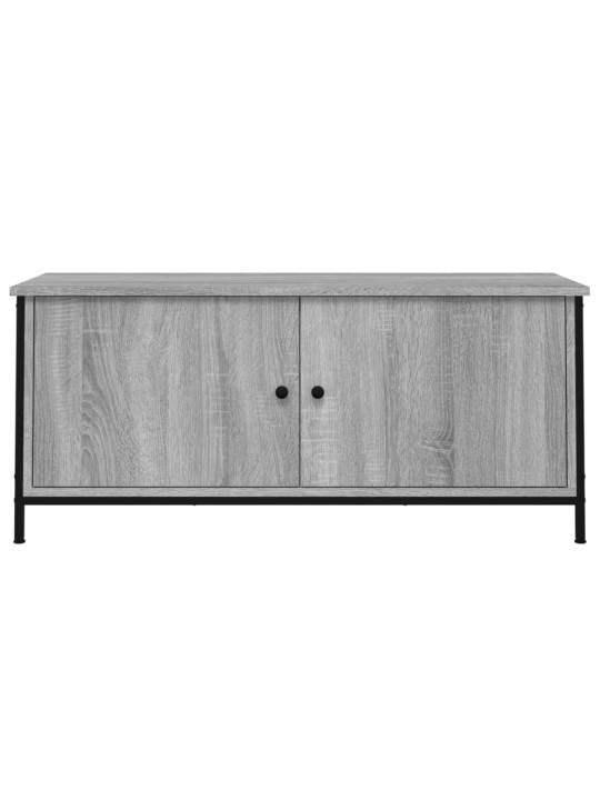 TV skříňka s dvířky šedá sonoma 102x35x45 cm kompozitní dřevo