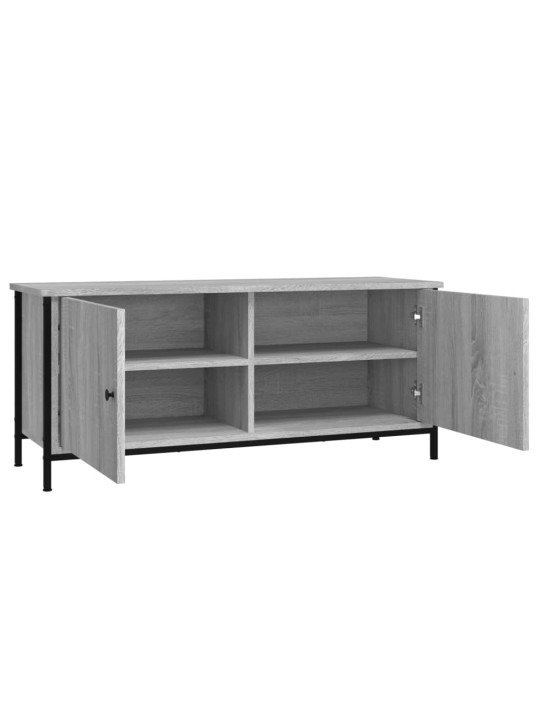 TV skříňka s dvířky šedá sonoma 102x35x45 cm kompozitní dřevo