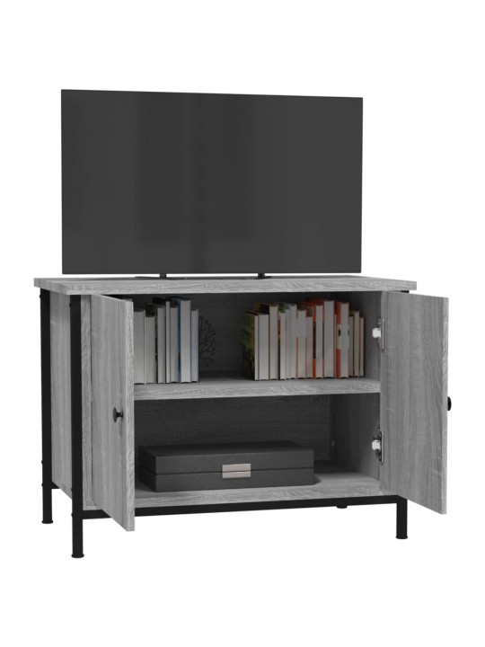 TV skříňka s dvířky šedá sonoma 60x35x45 cm kompozitní dřevo
